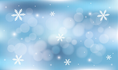 Christmas season background with snowflakes design.