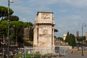 Fototapeta na wymiar Rome, always something new to see