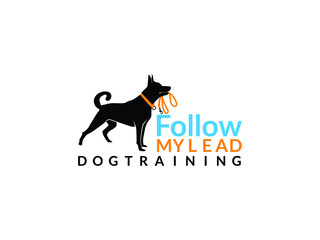 The Dog Friend. Dog training Logo.