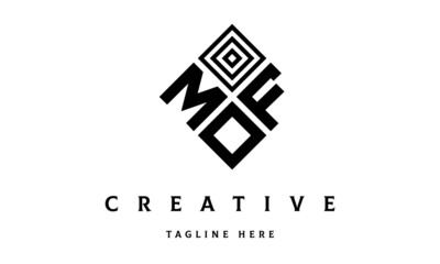 MFO square three latter logo vector