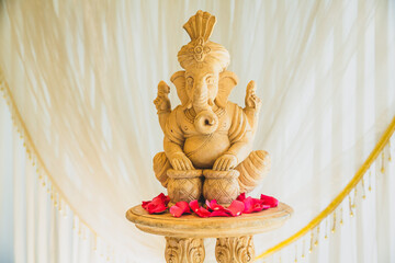 Indian Wedding Ceremony - Ganesh Decor