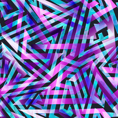 Grunge spiral seamless pattern.