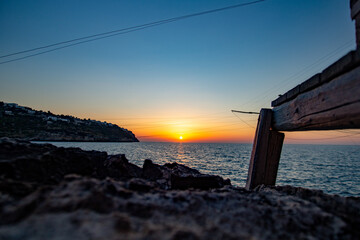 Tramonto - Trabucco - Puglia - Mare