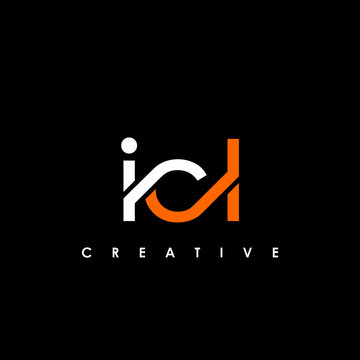 ICL Letter Initial Logo Design Template Vector Illustration