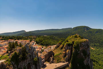 Pescopennataro, Molise, Italy. Glimpses of summer