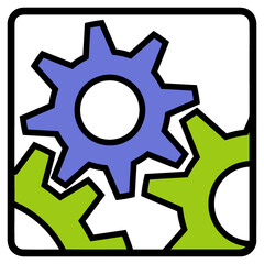 gear icon illustration