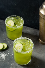 Boozy Refreshing Cucumber Margarita