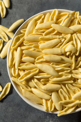 Homemade Dry Organic Cavatelli Pasta