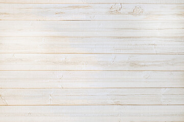 The texture of the wooden white with beige paint surface , soft focus. Abstract background

