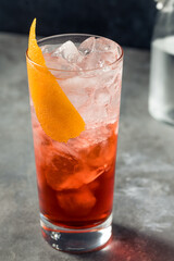 Boozy Refreshing Americano Cocktail