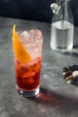 Boozy Refreshing Americano Cocktail
