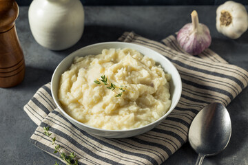 Creamy Homemade Garlic Mashed Potatoes