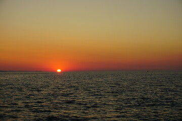 puesta de sol zadar croacia