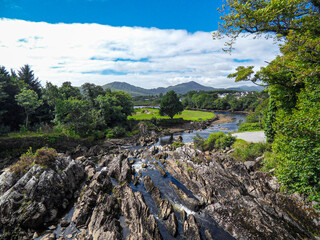 River Sneem auf dem Ring of Kerry in Irland