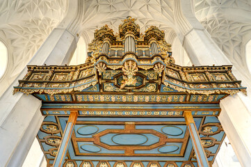 Fototapeta na wymiar Gdansk Cathedral interior, HDR Image