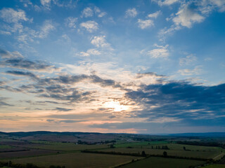 Sunset is a daily natural phenomenon that has fascinated people since time immemorial. It is the moment when the sun touches the horizon and slowly sets