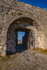 Fototapeta na wymiar Ancient fortress of Shkoder, Albania