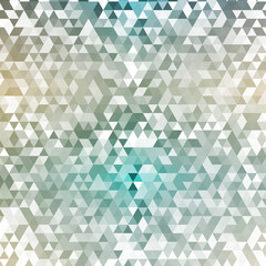 Abstract color Low-Polygones Generative Art background illustration