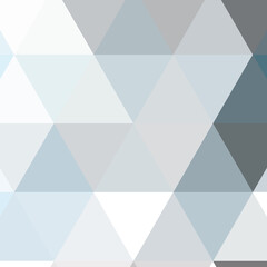 Obraz premium Abstract color Low-Polygones Generative Art background illustration