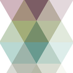 Abstract color Low-Polygones Generative Art background illustration