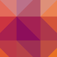 Abstract color Low-Polygones Generative Art background illustration