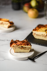 cottage cheese casserole with apple