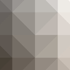 Fototapeta premium Abstract color Low-Polygones Generative Art background illustration