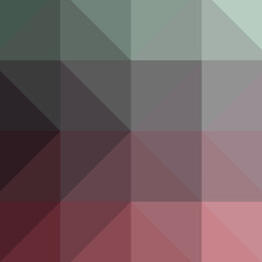Obraz premium Abstract color Low-Polygones Generative Art background illustration