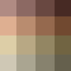 Abstract color Low-Polygones Generative Art background illustration