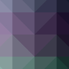 Fototapeta premium Abstract color Low-Polygones Generative Art background illustration