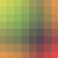 Obraz premium Abstract color Low-Polygones Generative Art background illustration