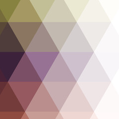 Fototapeta premium Abstract color Low-Polygones Generative Art background illustration