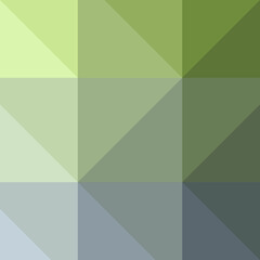 Abstract color Low-Polygones Generative Art background illustration