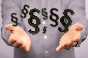 Labor Law Lawyer Legal Business Internet Technology Concept