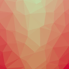 Abstract color Low-Polygones Generative Art background illustration