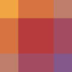 Fototapeta premium Abstract color Low-Polygones Generative Art background illustration