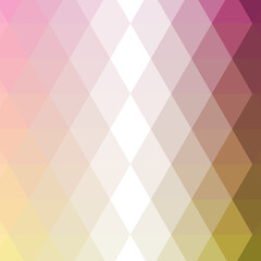 Fototapeta premium Abstract color Low-Polygones Generative Art background illustration