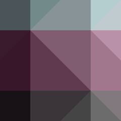 Obraz premium Abstract color Low-Polygones Generative Art background illustration