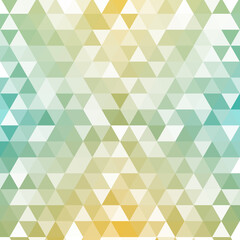 Abstract color Low-Polygones Generative Art background illustration