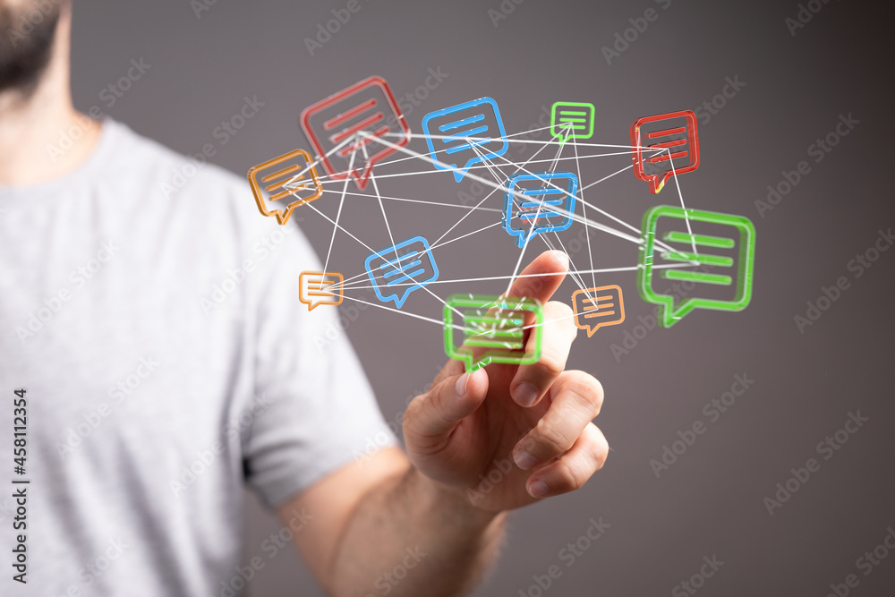 Poster Email Inbox Electronic Communication Graphics Concept