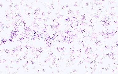 Light Purple vector texture with artificial intelligence concept.