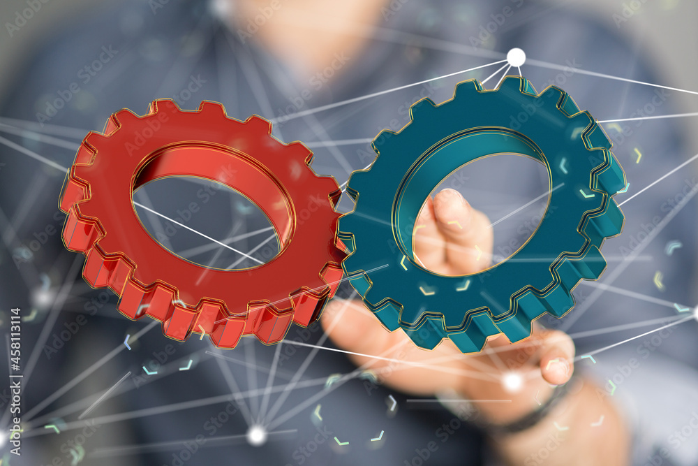Poster Engineering And Design Image gears