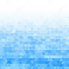 Blue polygonal illustration, which consist of triangles. Geometric background in Origami style with gradient. Triangular design for your business. eps 10