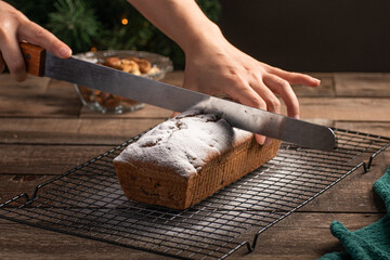Budin Ingles en Navidad