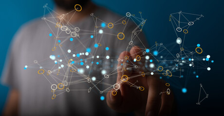 HR - Human resources management and recruitment concept