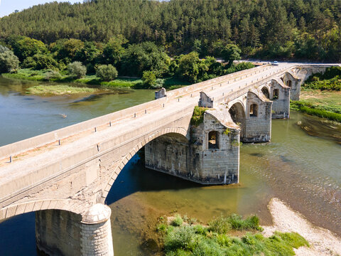 Kolyu Ficheto Bridge in Byala, Ruse region, Bulgaria