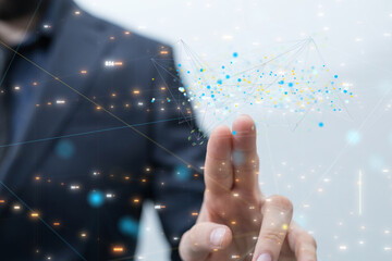 Unity group and teamwork concept digital