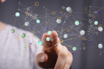 Unity group and teamwork concept