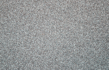 Decorative trim made of small stones. Exterior of a city building. Repairs. Decor. Construction.