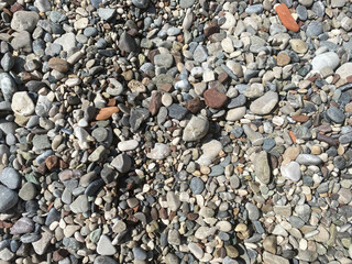 Pebbles texture background. Terrazzo texture background
